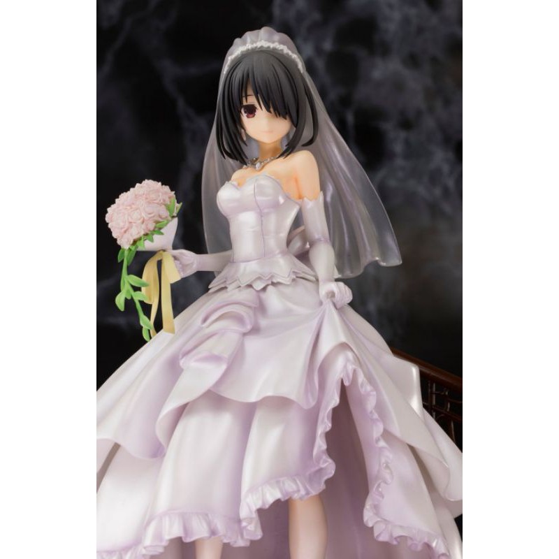 Mô hình chính hãng Pulchra Date A Live II: Kurumi Tokisaki (Wedding Version) 1: 8 Scale PVC