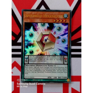 [ Đỗ Lạc Shop ] Thẻ Bài Yugioh Pen Speedroid Hexasaucer - DUOV-EN035 - Ultra