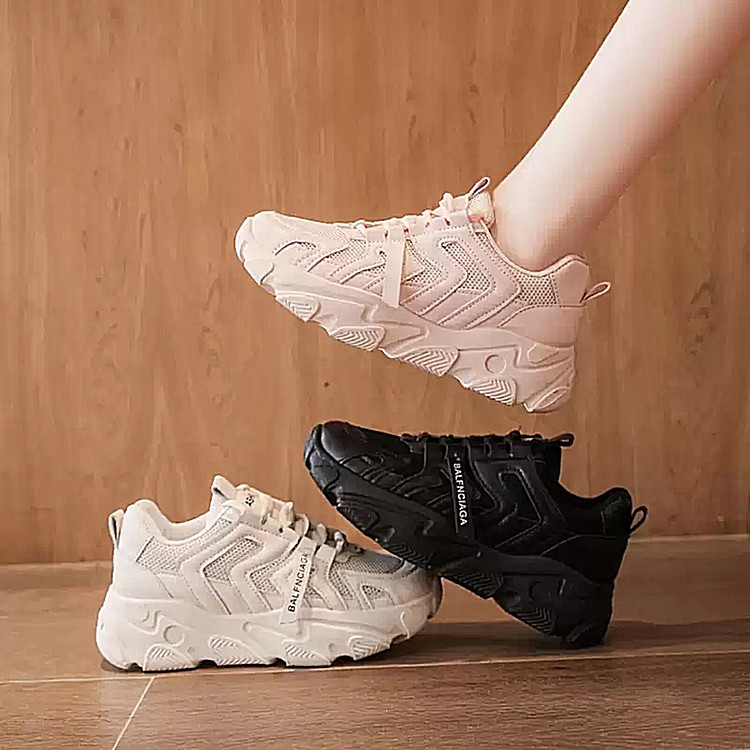 Giày sneaker nữ  thể thao độn đế chính hãng hàng hiệu cao cấp TAMI-AD0043