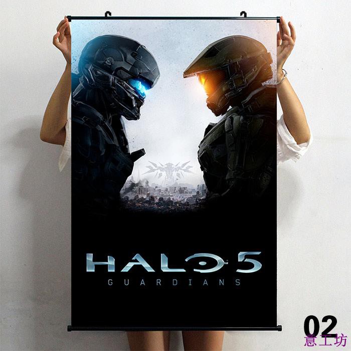 Poster Treo Tường Hình Thiên Thần Trong Game Halo