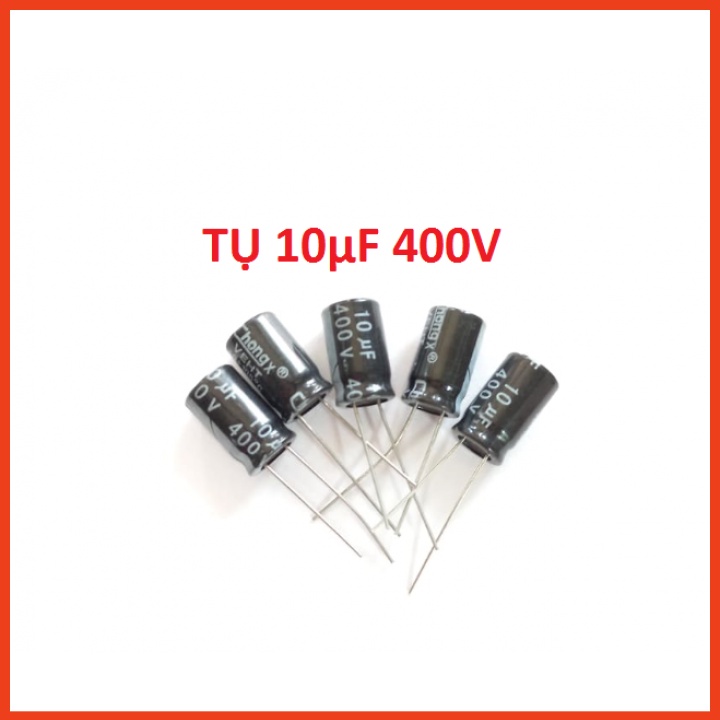 Tụ Hoá 10uf 400V [10 CON]