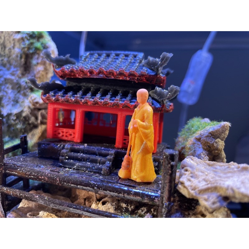 Hồ, bể bán cạn tiểu cảnh mini 30cm phong cách Kelsey Mặt Trời Vàng