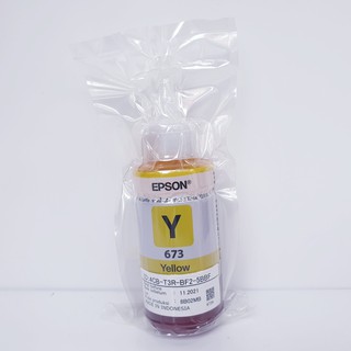 Mực vàng epson 673 chính hãng dùng cho máy epson l805 l1800 l850... - mực epson lm673 hàng zin bóc máy