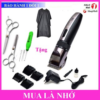 Tông đơ cắt tóc hàn quốc codol 531 tặng bộ kéo cắt tỉa + áo choàng cắt tóc + lấy ráy tai có đèn
