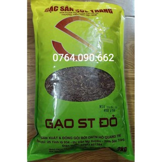 GẠO LỨT ST ĐỎ - SÓC TRĂNG - TÚI 2KG