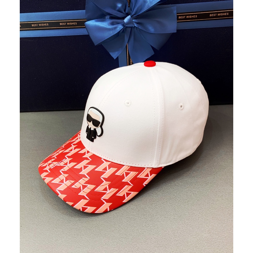 Nón Kết, Mũ Lưỡi Trai KARL siêu hot 2023 logo cao su nổi 3D