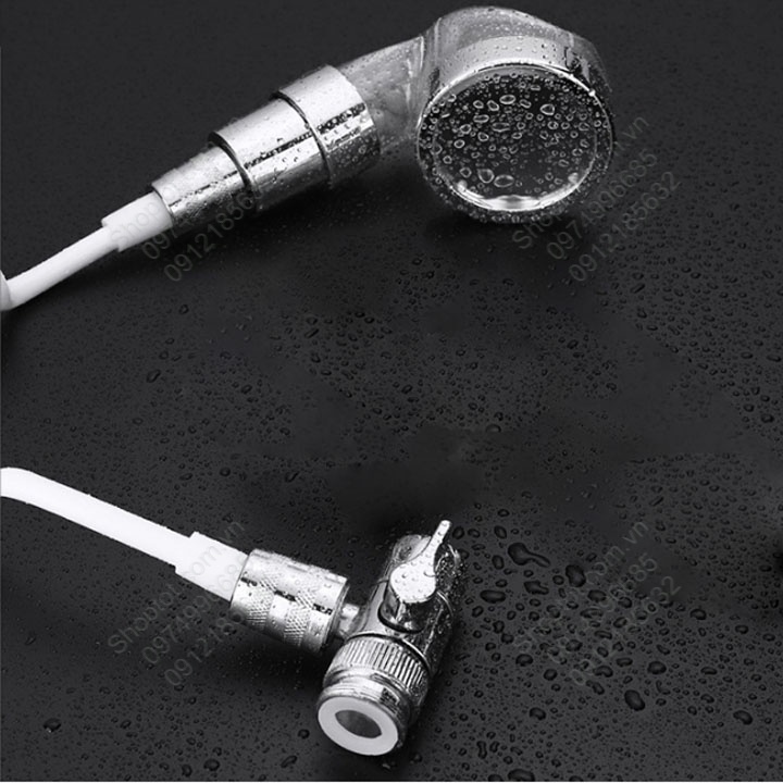 Bộ đầu chuyển đổi sen tắm gắn vòi chậu rửa Lavabo, gắn vòi chậu rửa bát thông minh tiện dụng