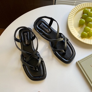 Sandal nữ xỏ ngón da mềm đế bệt (Mã C619)