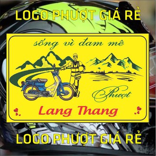LOGO PHƯỢT TEM PHƯỢT - LANG THANG