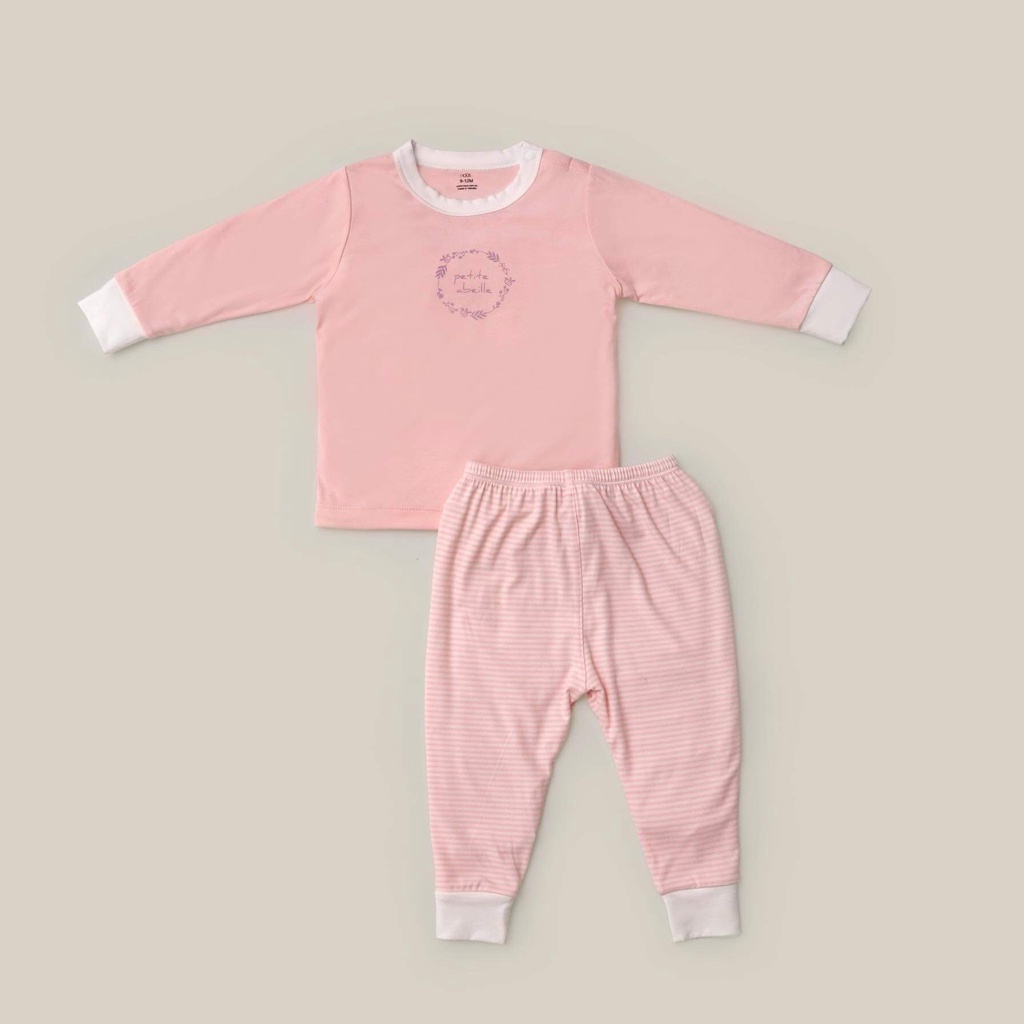 Bộ cài vai dài hồng hình ong