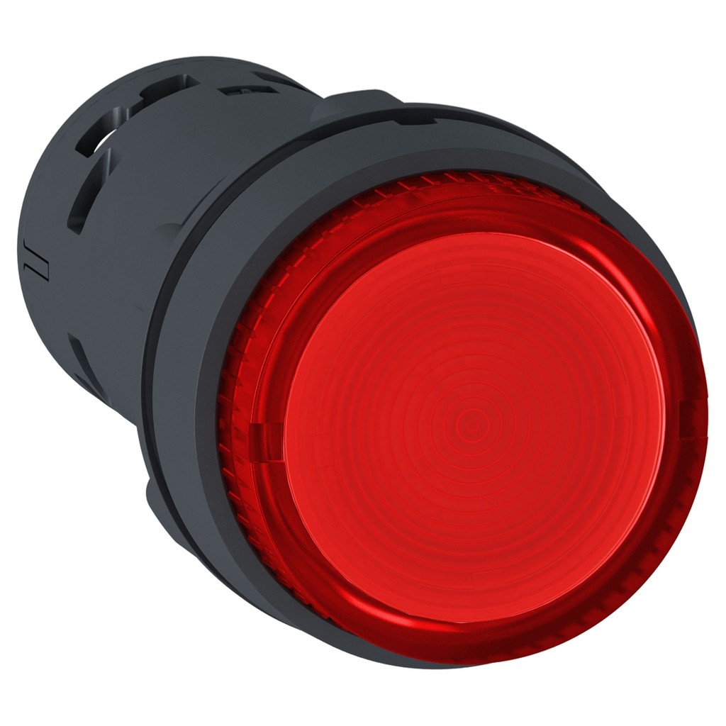 Nút nhấn có đèn XB7NW34M1 Schneider , phi 22mm, Đèn màu đỏ 220V