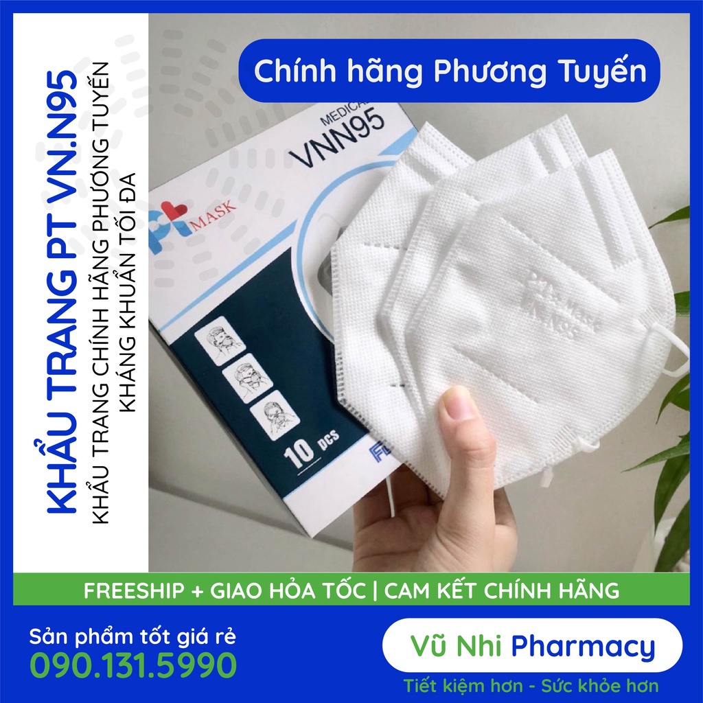 [Hộp 10] Khẩu trang N95 chính hãng,công nghệ nhật bản, khẩu trang y tế 4 lớp, kháng khuẩn chống bụi siêu mịn