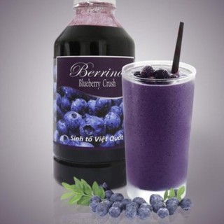 Sinh tố Berino việt quất chai 1 lít