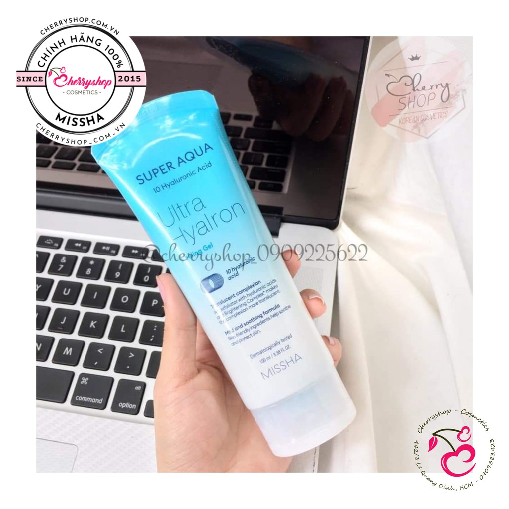 Tẩy tế bào chết Missha Super Aqua Ultra Hyalron Peeling Gel