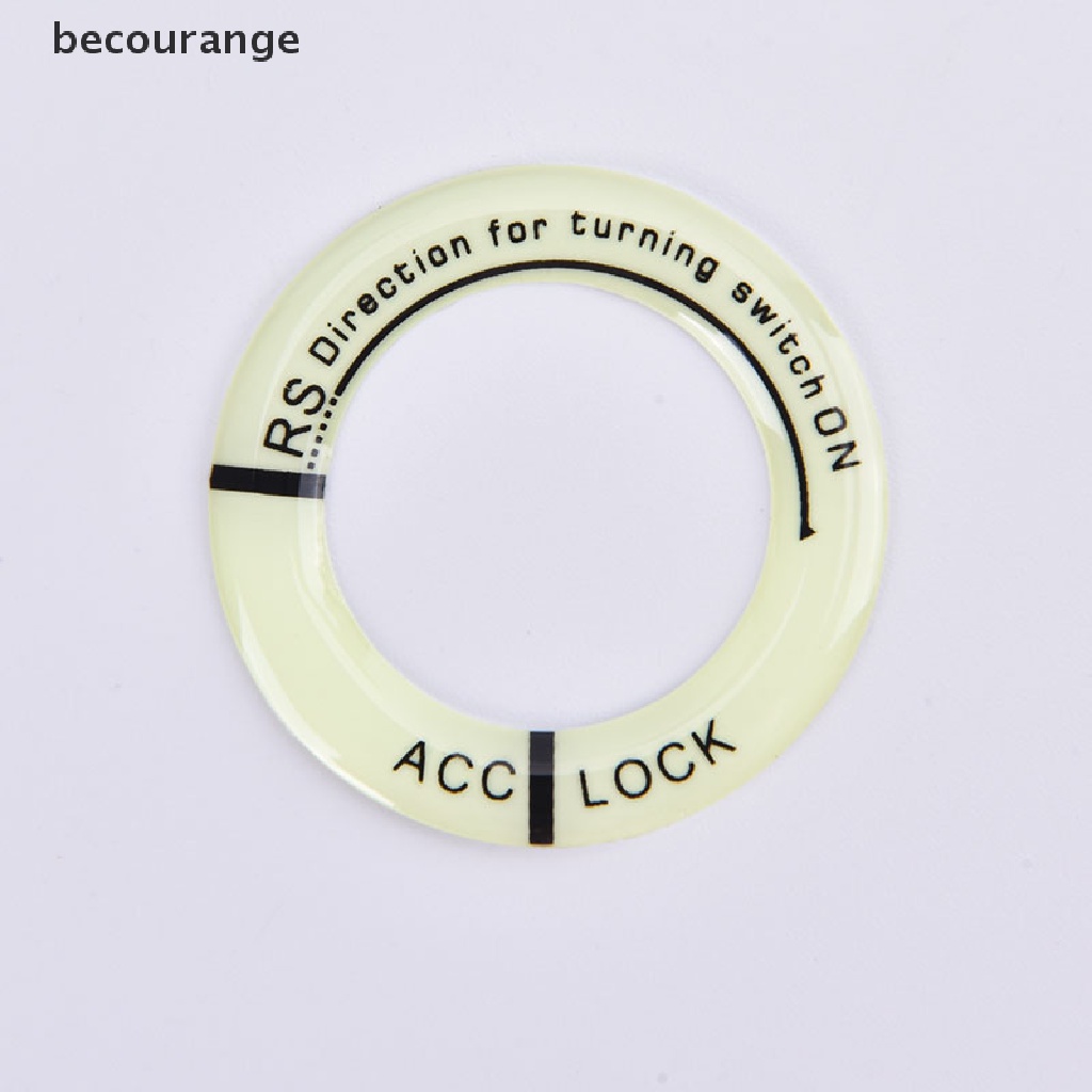 Sticker 3d Dán Trang Trí Chìa Khóa Xe Hơi Phát Sáng Độc Đáo