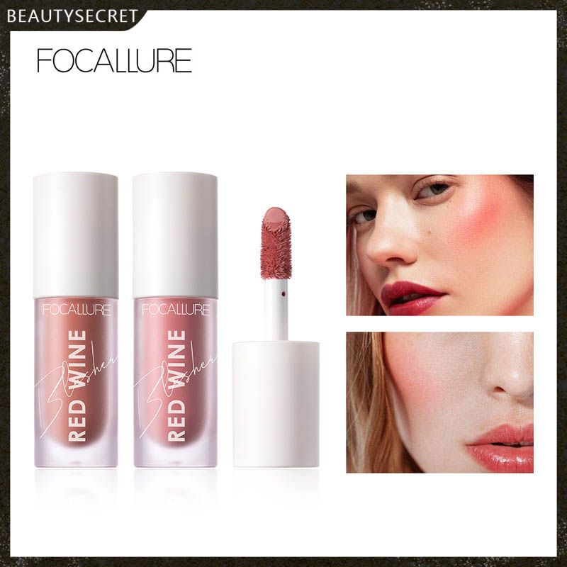 (Hàng Mới Về) Phấn Má Hồng Dạng Lỏng Focallure Trang Điểm Tự Nhiên