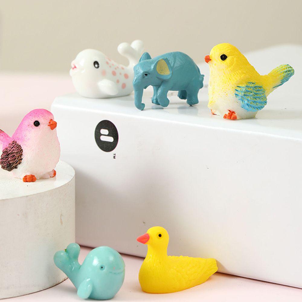 Một bộ 10 Mini động vật mù hộp Đồ chơi sáng tạo