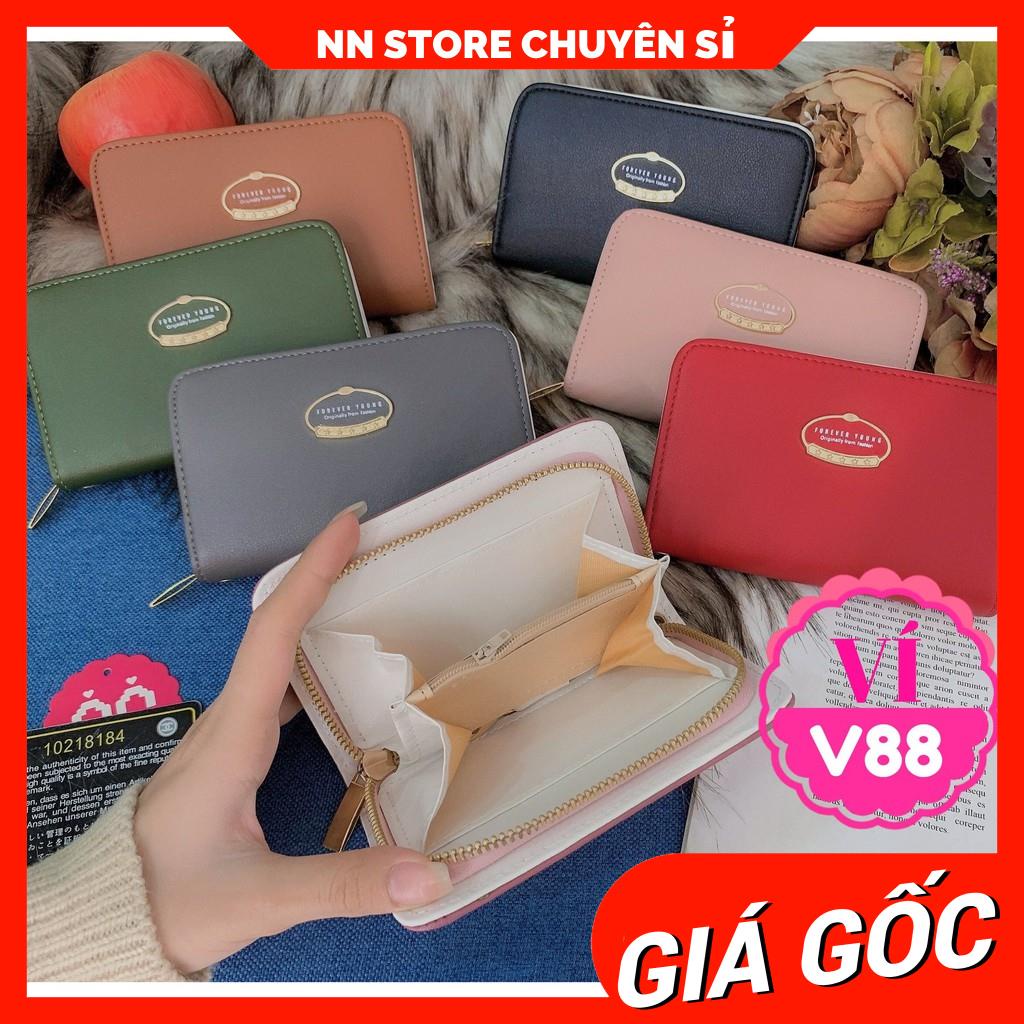 VÍ 1 KHÓA KÉO XINH XẮN CHUẨN QC ❤100% ẢNH THẬT❤