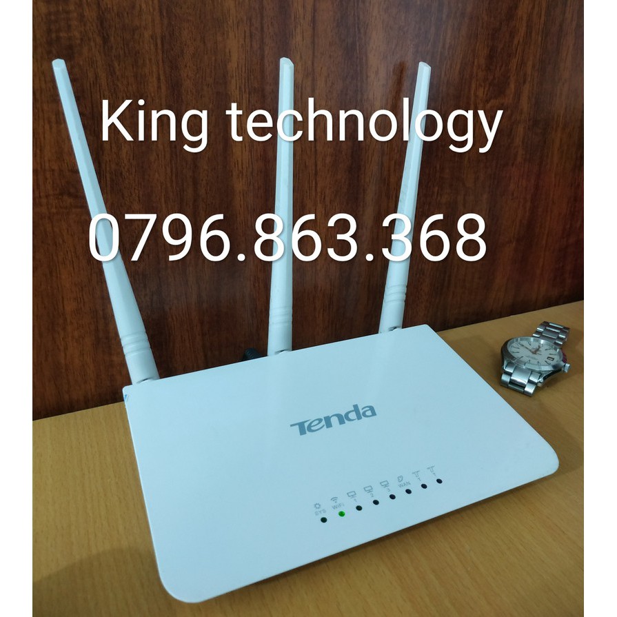 Bộ phát wifi 3 râu tốc độ 300Mbps tenda f3, tenda f456 english version