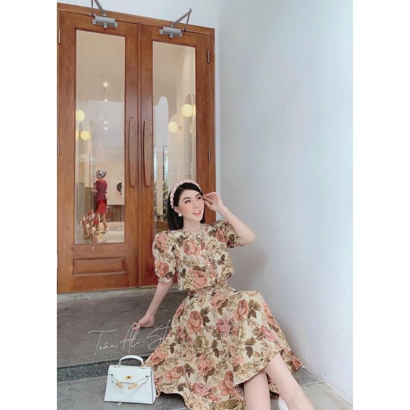 Sét gấm hoa khuy ngọc ♥️
