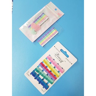 Set 10-20 kẹp tăm màu pastel, kim tuyến