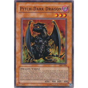 Thẻ bài Yugioh - TCG - Pitch-Dark Dragon / MFC-008'
