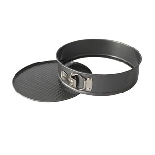 Khuôn tròn springform 18cm đế rời chống dính - khuôn làm bánh có chốt khoá