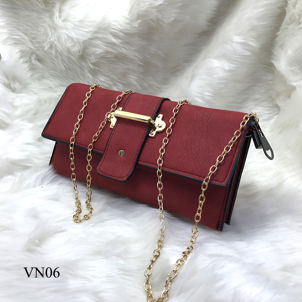 Ví nữ cầm tay có dây đeo chéo