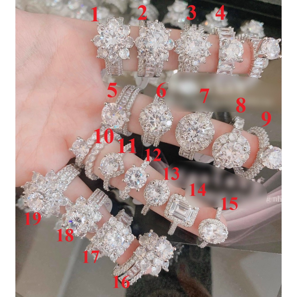 Thiên Đường Nhẫn Cho Các Chị - Hàng Y Hình - Trang Sức Queen Mãi Đỉnh
