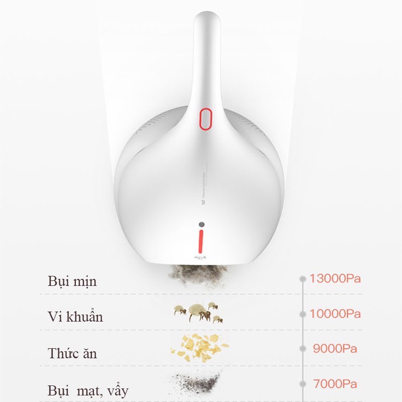 Máy Hút Bụi Mịn CM800 Diệt khuẩn Giường Đệm Công Suất Lớn (450W) Bằng Tia UV AD12