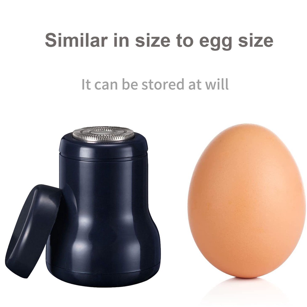 Dao Cạo Râu Chạy Điện Cỡ Nhỏ Kèm Sạc Nhanh Tiện Dụng Mang Theo Du Lịch Cho Nam