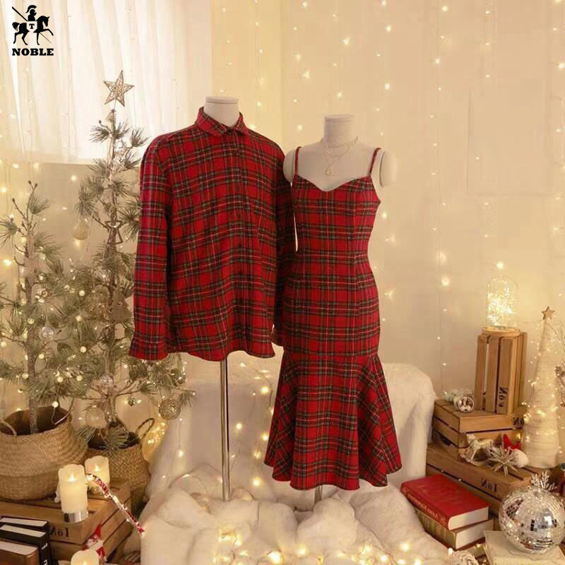 [Freeship] Set đồ đôi couple sơ mi nam, đầm dây nữ thời trang Miamo cao cấp TN61 (Kèm ảnh thật)