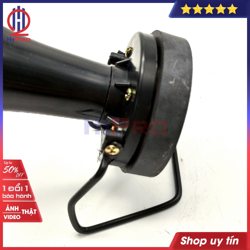 Đôi Loa Treble Rời, Loa Siêu Tép T45 200W Chính Hãng , Tiếng Treble Kèn Sáng, Phễu 13cm, Hàn Sẵn Tụ-H2Pro Tech