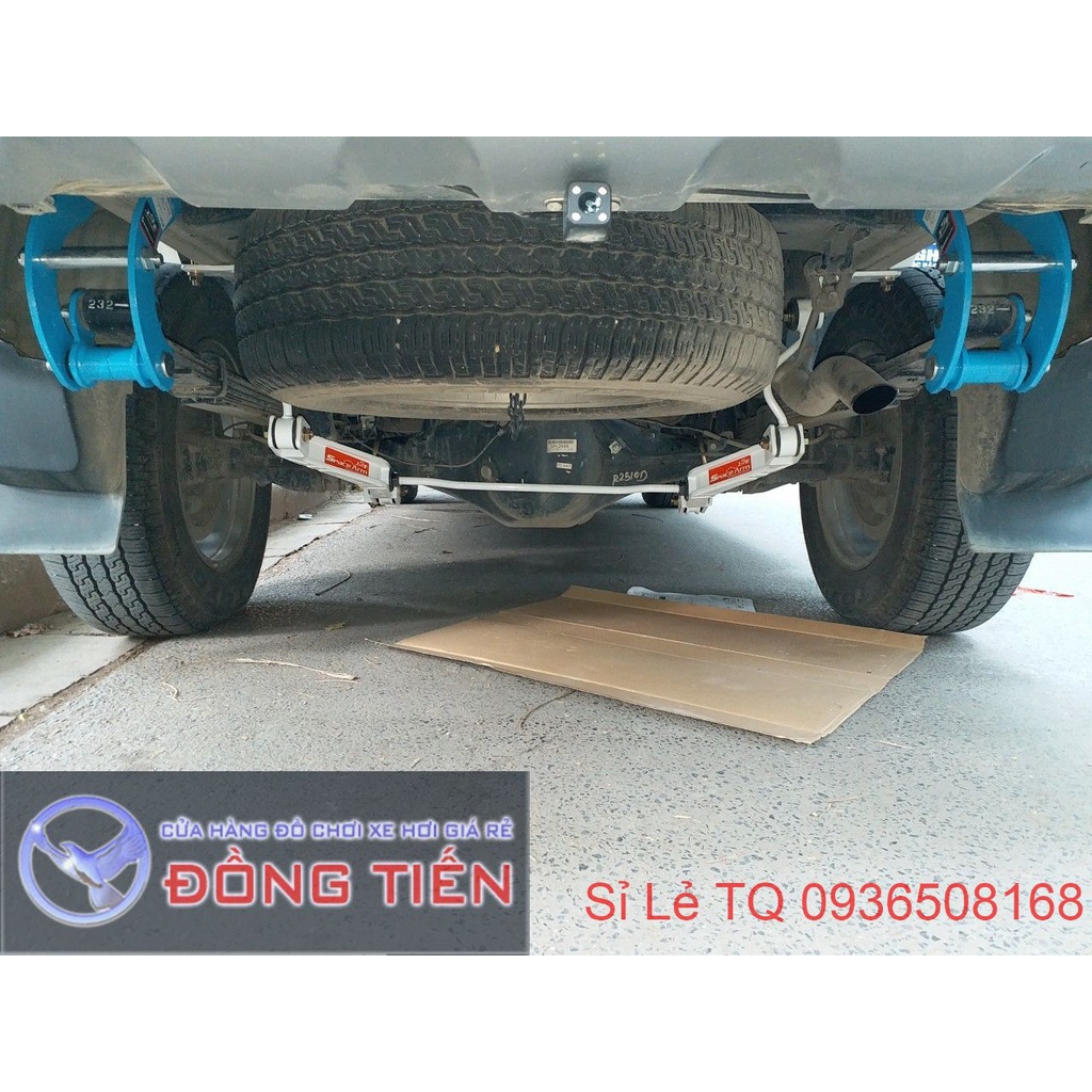 Mitsubishi Triton độ cùm nhíp chống giật JS1 Thái Lan, giải pháp đơn giản giúp xe bán tải ÊM ÁI hơn