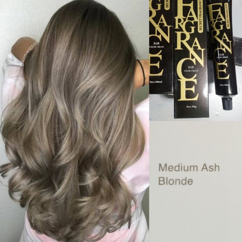 Thuốc Nhuộm Tóc Màu Nâu Lạnh, Nâu Khói 7/1 Medium Ash Blonde