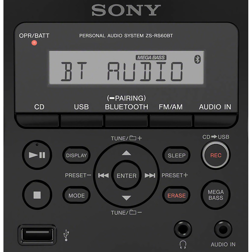 Máy cassette Sony ZS-RS60BT 0