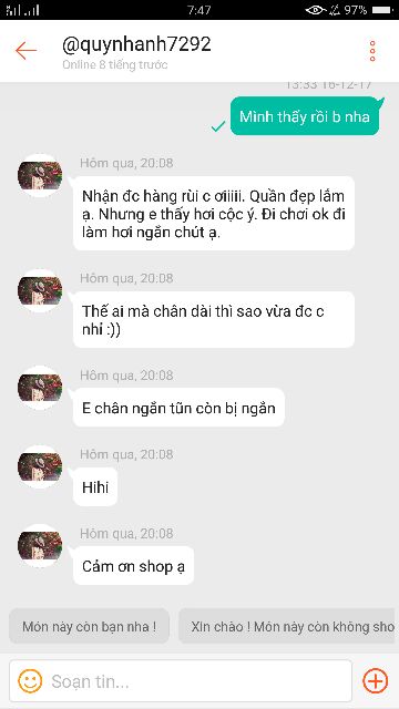 Combo 5 quần baggy vải khách sỉ
