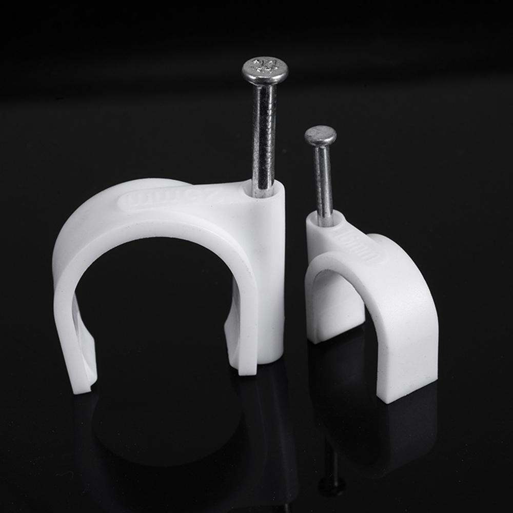 Kẹp Giữ Dây Cáp Hình Tròn Bằng Nhựa Chuyên Dụng