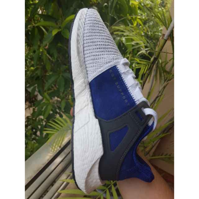 Giày EQT Support 93/17 trắng gót xanh