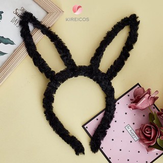 2 Băng Đô Tai Thỏ Lông Xù Mềm Siêu Cute