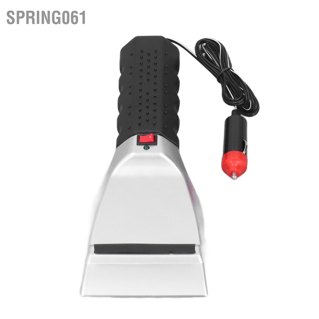 Spring061 Xẻng tuyết làm nóng tự động 12V Máy cạo băng kính chắn gió cho ô tô Xe tải SUV