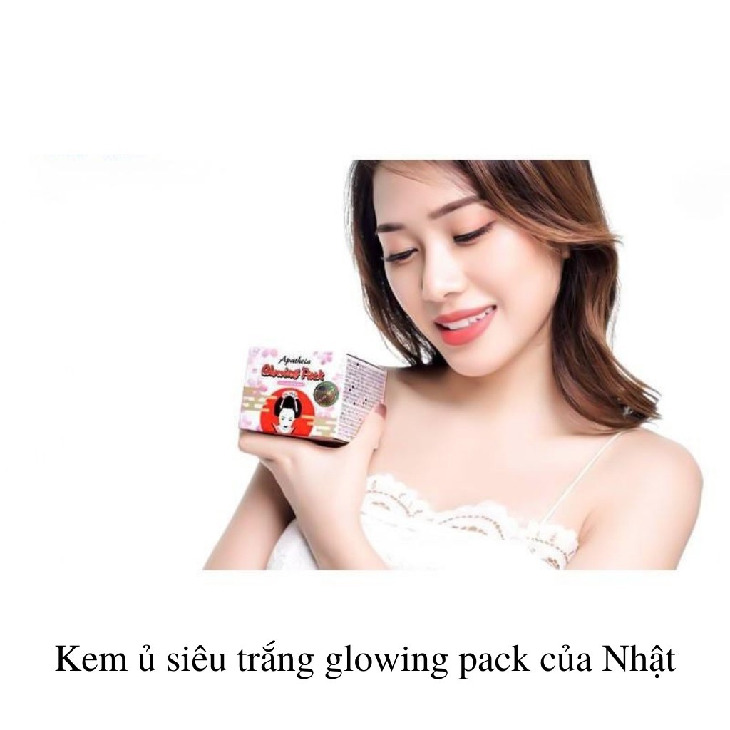 Kem Ủ Siêu Trắng GLOWING PACK Nhật Bản - Hũ 500g | BigBuy360 - bigbuy360.vn