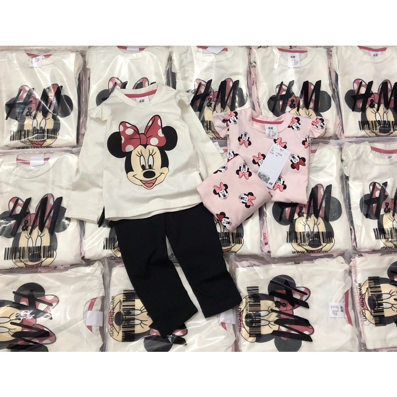 Set 2 bộ cotton bé gái