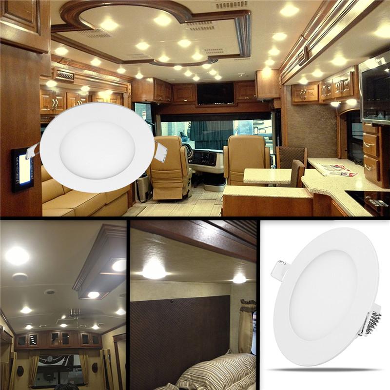 Đèn led tròn gắn trần siêu mỏng 6w 2835smd 12v