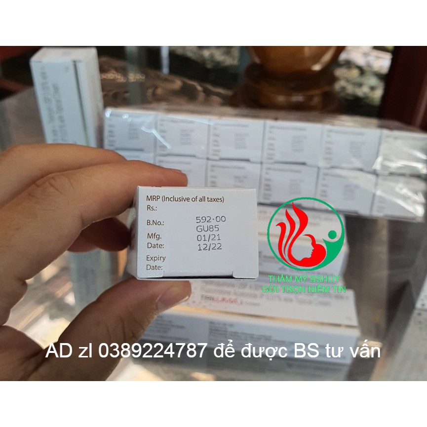 TRILUMA CREAM, MELACARE dạng vòi bơm - TIÊU CHUẨN VÀNG TRONG NÁM DA theo công thức Kligman melacare