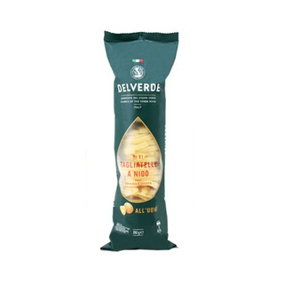 MÌ SỢI DẸT TAGLIATELLE ALL OUVO DELVERDE 250G
