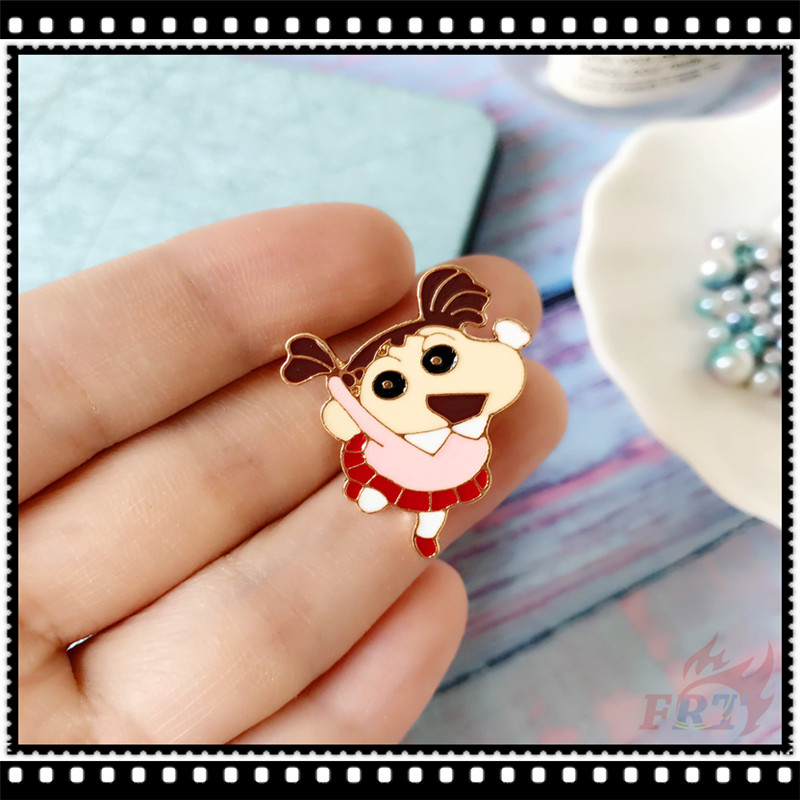 ★ Ghim Cài Áo Hình Cậu Bé Bút Chì Shin-chan - Series 02 Nowara Shinnosuke & Những Người Bạn Của Anh Ấn Tượng - Series 02 Nowara ★ 1 Huy Hiệu Cài Áo Hình Ba Lô Thời Trang