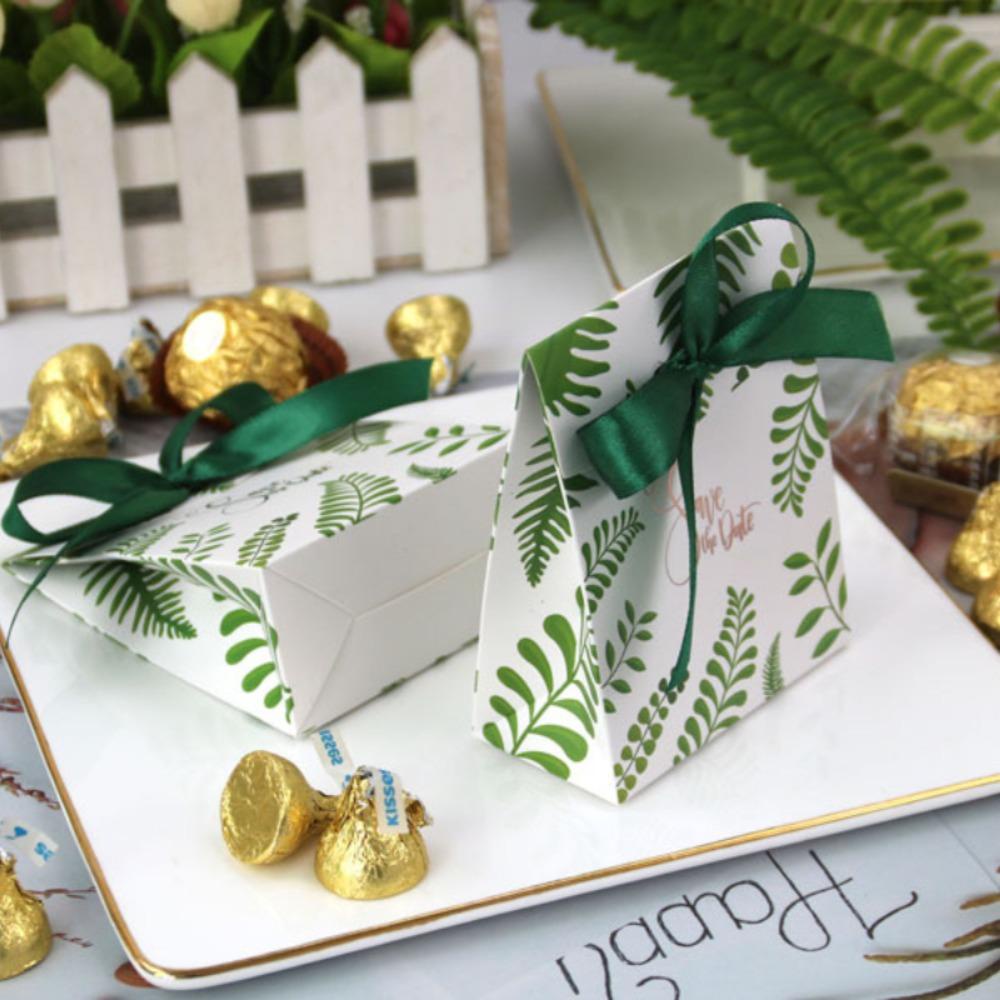 Set 10 Hộp Đựng Kẹo Cưới Làm Quà Tặng