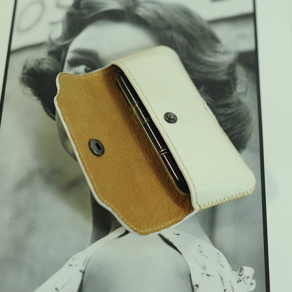 Bao da đeo hông cho điện thoại Nokia 8800 - Đồ da handmade - Mino Crafts VI120