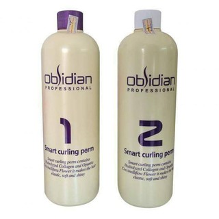  CẶP THUỐC UỐN TÓC 3D OBSIDIAN 500ML X 2